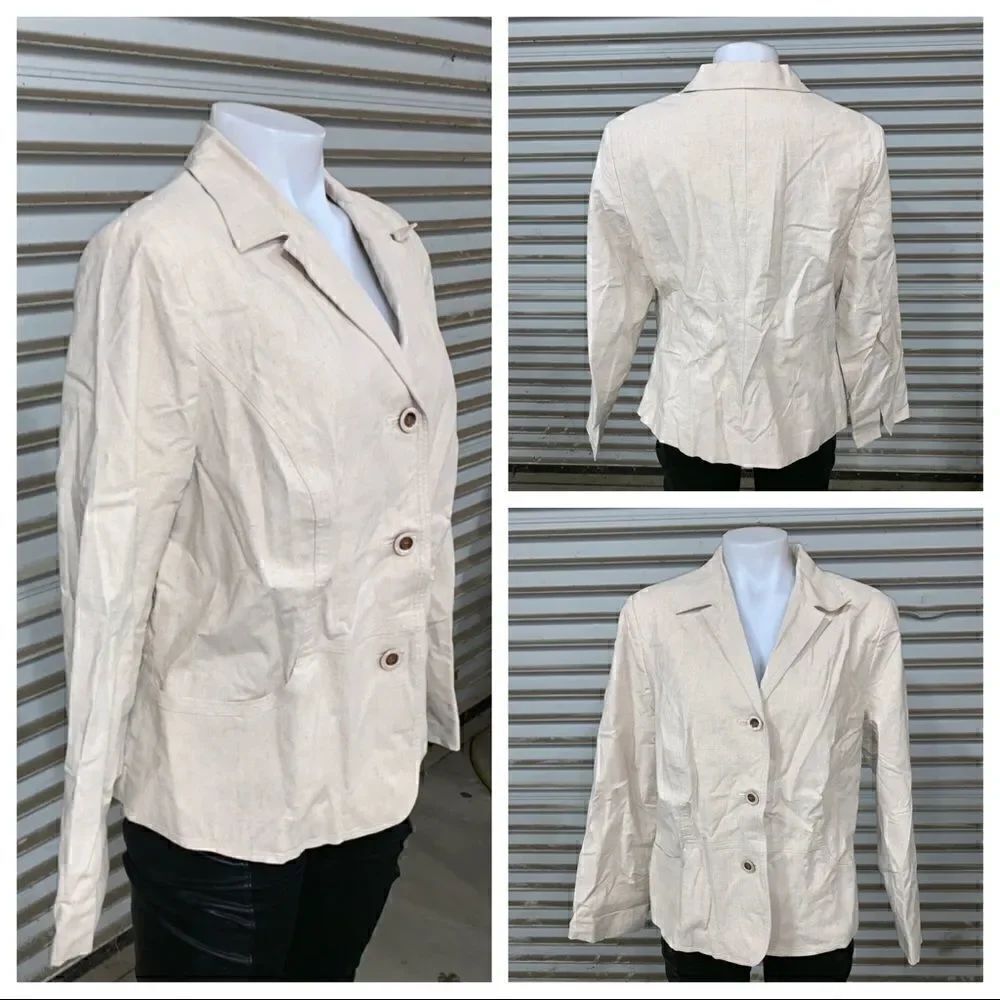 Requirements size 14 beige blazer